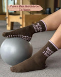 Hot Girls Pilates Grip Socks