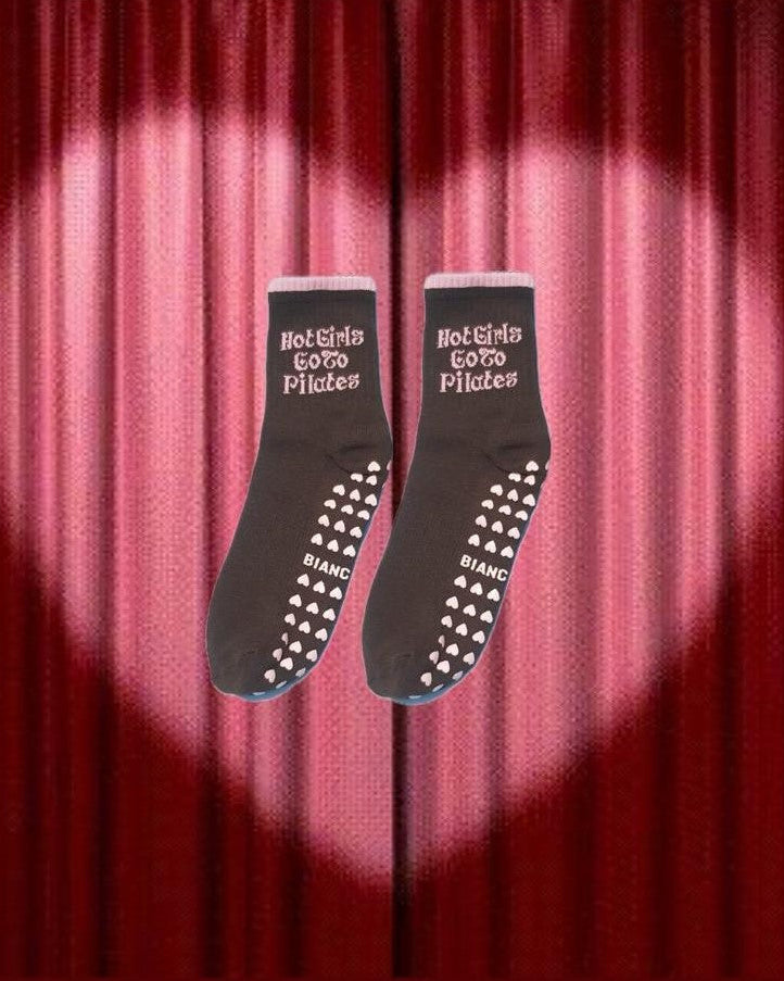 Hot Girls Pilates Grip Socks