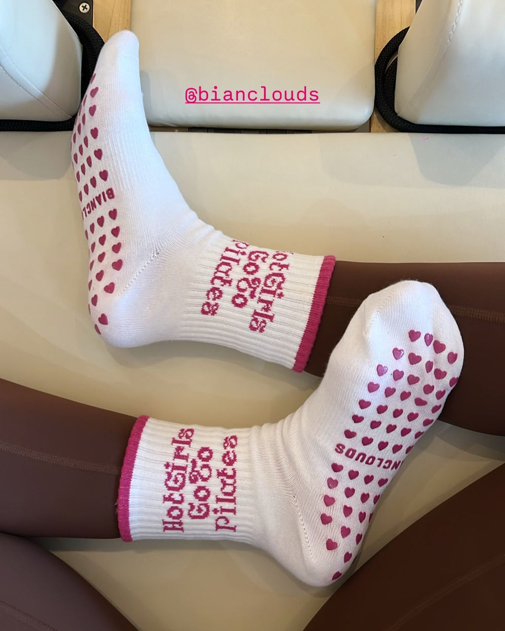 Hot Girls Pilates Grip Socks